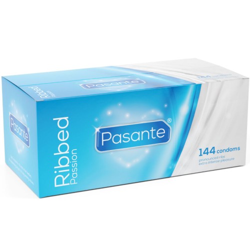 PASANTE - PRESERVATIVI RIBBED PASSION SCATOLA 144 UNITÃ